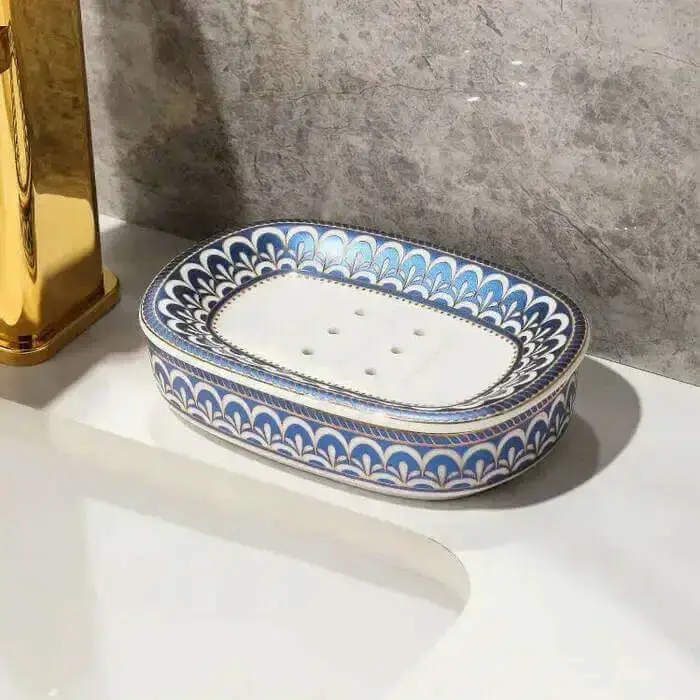 Porte éponge céramique